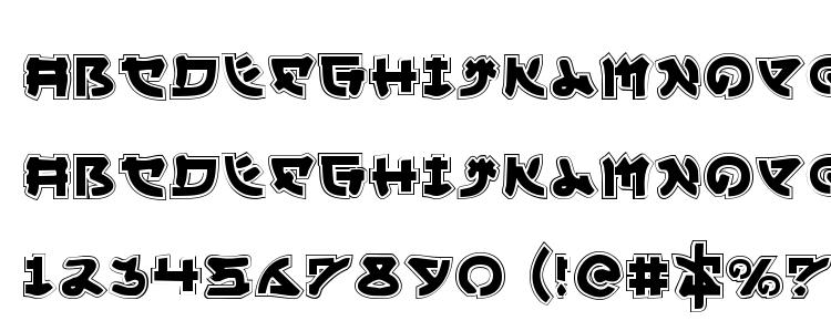 glyphs Yama Moto Academy font, сharacters Yama Moto Academy font, symbols Yama Moto Academy font, character map Yama Moto Academy font, preview Yama Moto Academy font, abc Yama Moto Academy font, Yama Moto Academy font