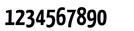 Yanone kaffeesatz bold Font, Number Fonts