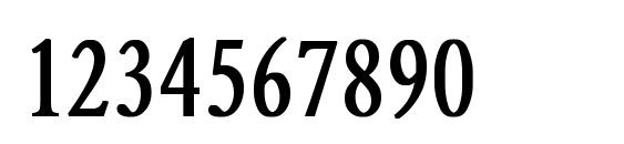 Yearlind Normal Condensed Bold Font, Number Fonts