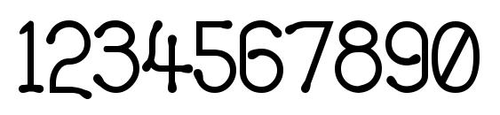 Yellow swamp Font, Number Fonts