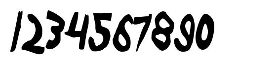 Yellowjacket Condensed Font, Number Fonts