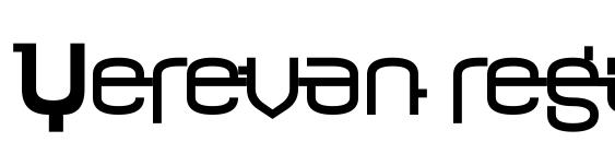 Yerevan regular Font
