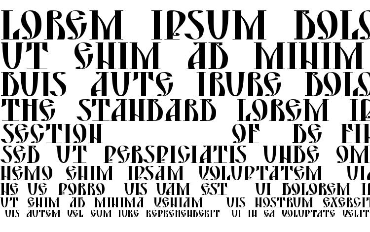 specimens Yermak font, sample Yermak font, an example of writing Yermak font, review Yermak font, preview Yermak font, Yermak font