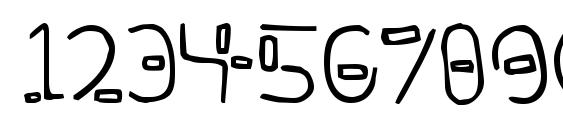 Yikatu Font, Number Fonts