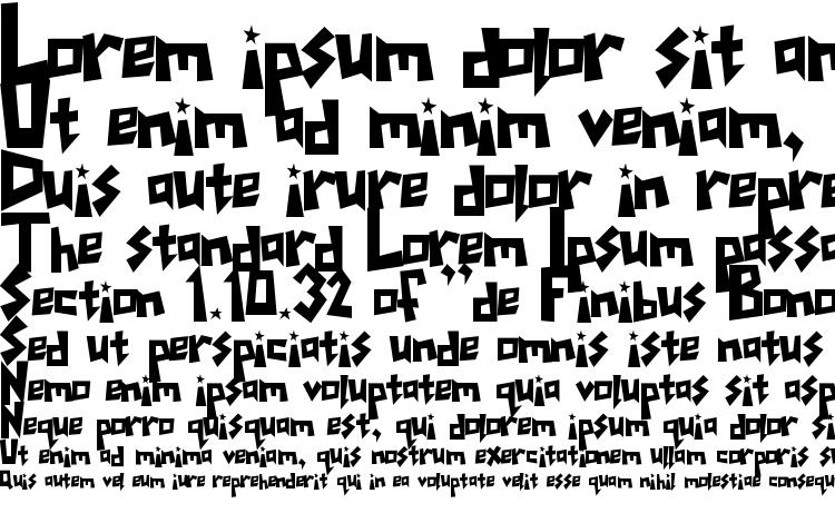 specimens Yoinks font, sample Yoinks font, an example of writing Yoinks font, review Yoinks font, preview Yoinks font, Yoinks font