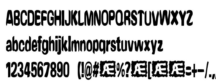 glyphs Yonder BRK font, сharacters Yonder BRK font, symbols Yonder BRK font, character map Yonder BRK font, preview Yonder BRK font, abc Yonder BRK font, Yonder BRK font