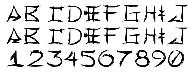 glyphs Yonezawa font, сharacters Yonezawa font, symbols Yonezawa font, character map Yonezawa font, preview Yonezawa font, abc Yonezawa font, Yonezawa font