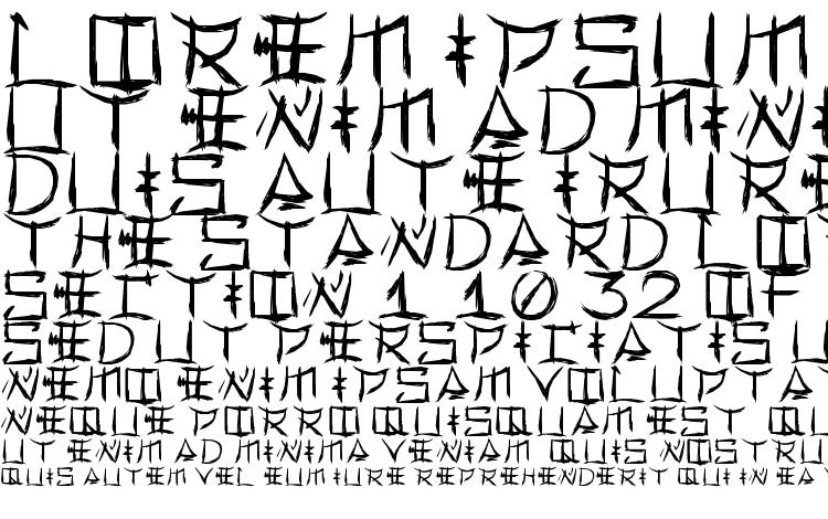 specimens Yonezawa font, sample Yonezawa font, an example of writing Yonezawa font, review Yonezawa font, preview Yonezawa font, Yonezawa font