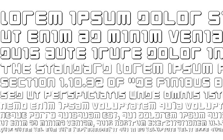 specimens Young Techs 3D font, sample Young Techs 3D font, an example of writing Young Techs 3D font, review Young Techs 3D font, preview Young Techs 3D font, Young Techs 3D font