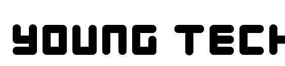 Young Techs font, free Young Techs font, preview Young Techs font