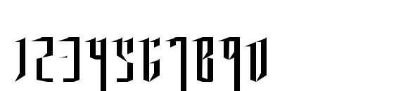 Ysgarth Normal Font, Number Fonts
