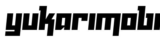 шрифт Yukarimobile, бесплатный шрифт Yukarimobile, предварительный просмотр шрифта Yukarimobile