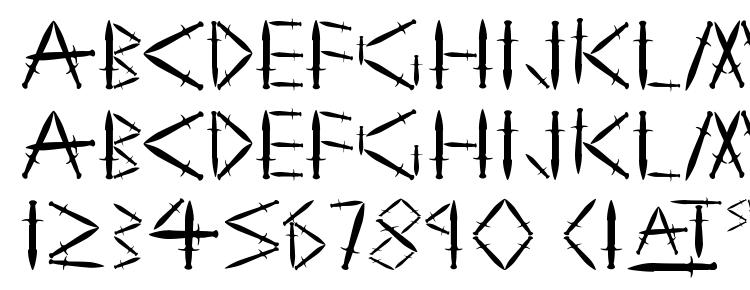 glyphs Yy sword and dagger font, сharacters Yy sword and dagger font, symbols Yy sword and dagger font, character map Yy sword and dagger font, preview Yy sword and dagger font, abc Yy sword and dagger font, Yy sword and dagger font