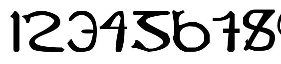 Yy uncial most irish Font, Number Fonts