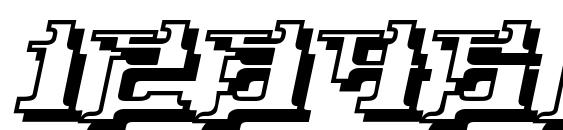 Yytrium Font, Number Fonts