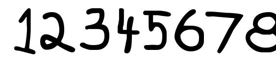 Zachary Font, Number Fonts