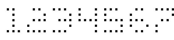 Zado Font, Number Fonts