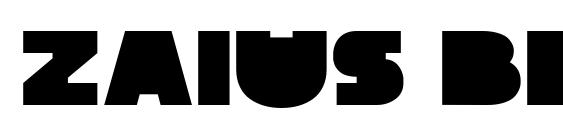 шрифт Zaius Block, бесплатный шрифт Zaius Block, предварительный просмотр шрифта Zaius Block