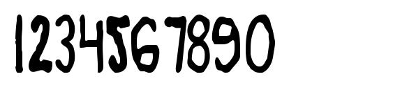 Zamboni Joe Font, Number Fonts