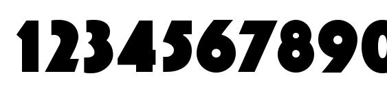 Zamenhof Plain Font, Number Fonts