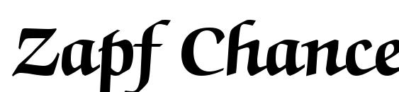 Zapf Chancery Bold BT Font