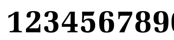 Zapf Elliptical 711 Bold BT Font, Number Fonts