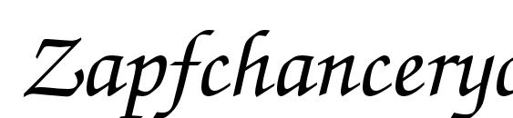 Zapfchanceryc Font