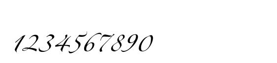 ZapfinoExtraLT SmallCaps Font, Number Fonts