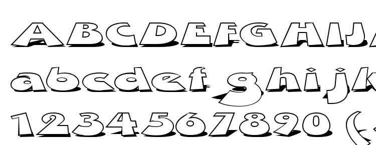 глифы шрифта Zdabd, символы шрифта Zdabd, символьная карта шрифта Zdabd, предварительный просмотр шрифта Zdabd, алфавит шрифта Zdabd, шрифт Zdabd