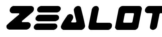 Zealot Light Italic font, free Zealot Light Italic font, preview Zealot Light Italic font
