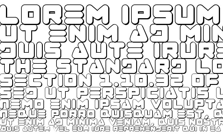 specimens Zealot Outline font, sample Zealot Outline font, an example of writing Zealot Outline font, review Zealot Outline font, preview Zealot Outline font, Zealot Outline font