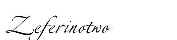 шрифт Zeferinotwo, бесплатный шрифт Zeferinotwo, предварительный просмотр шрифта Zeferinotwo