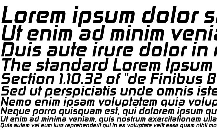 specimens ZektonHv Italic font, sample ZektonHv Italic font, an example of writing ZektonHv Italic font, review ZektonHv Italic font, preview ZektonHv Italic font, ZektonHv Italic font