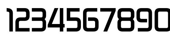 ZektonRg Bold Font, Number Fonts