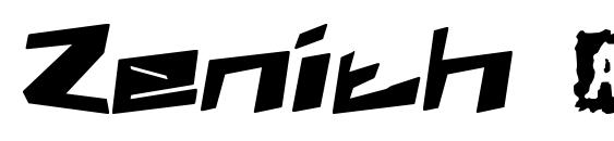 шрифт Zenith (BRK), бесплатный шрифт Zenith (BRK), предварительный просмотр шрифта Zenith (BRK)