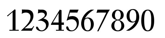ZenithFraktur Regular DB Font, Number Fonts