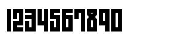 Zephyrean BRK Font, Number Fonts