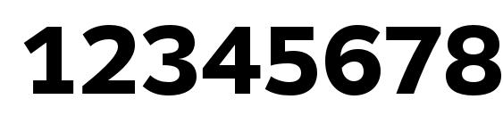 Zeppelin 32 Bold Font, Number Fonts