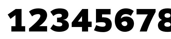 Zeppelin 33 Bold Font, Number Fonts