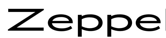 Zeppelin 52 font, free Zeppelin 52 font, preview Zeppelin 52 font