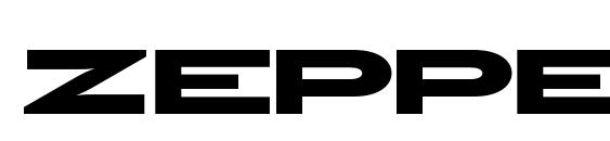 Шрифт Zeppelin OT Bold
