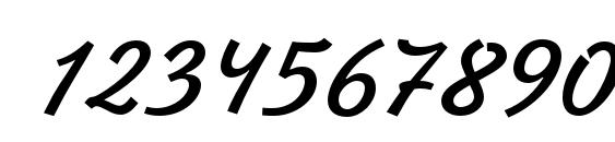 Zhikharevc Font, Number Fonts