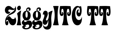 ZiggyITC TT Font, Retro Fonts