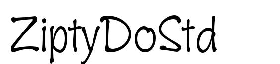 ZiptyDoStd Font, Handwriting Fonts