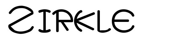 шрифт Zirkle, бесплатный шрифт Zirkle, предварительный просмотр шрифта Zirkle