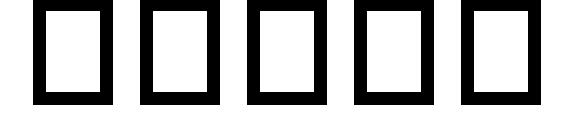 Zodiac02 Font, Number Fonts