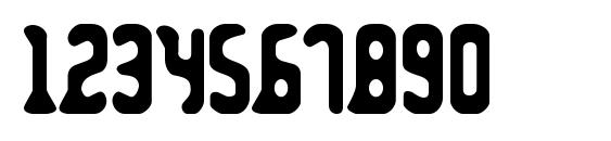 Zodillin Regular Font, Number Fonts