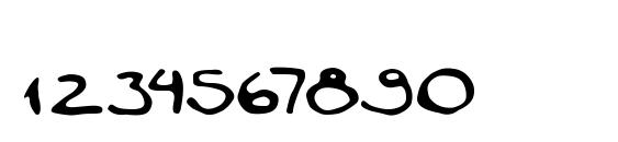 Zoi mao Font, Number Fonts