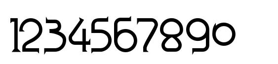 Zoloft bold Font, Number Fonts