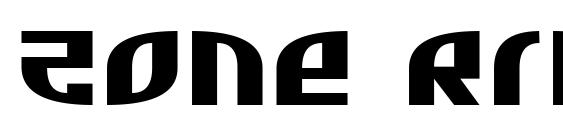Zone Rider Ultra Expanded Font